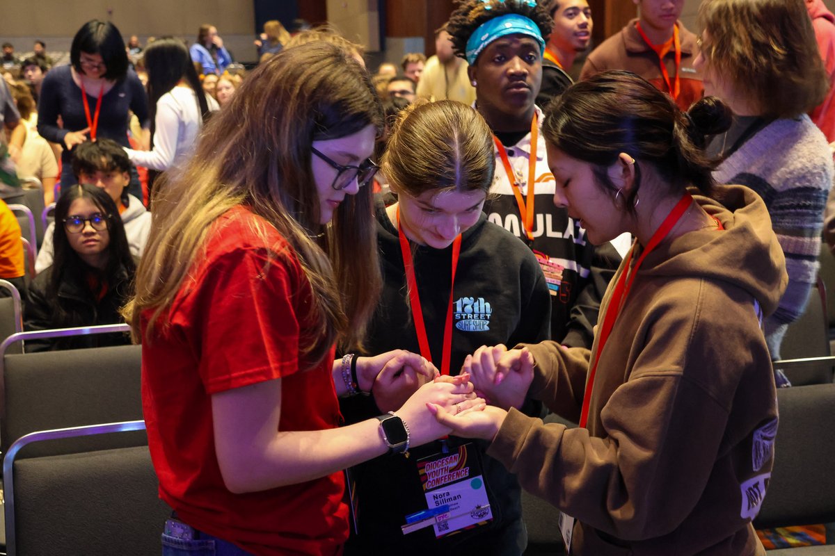 RichmondDiocese's tweet image. DYC 2026 has come to an end!

Throughout the weekend our youth encountered God in a transformative way and shared their faith with each other as they grew in closeness to the Father and their diocesan community. #Rejoice #DYC2026