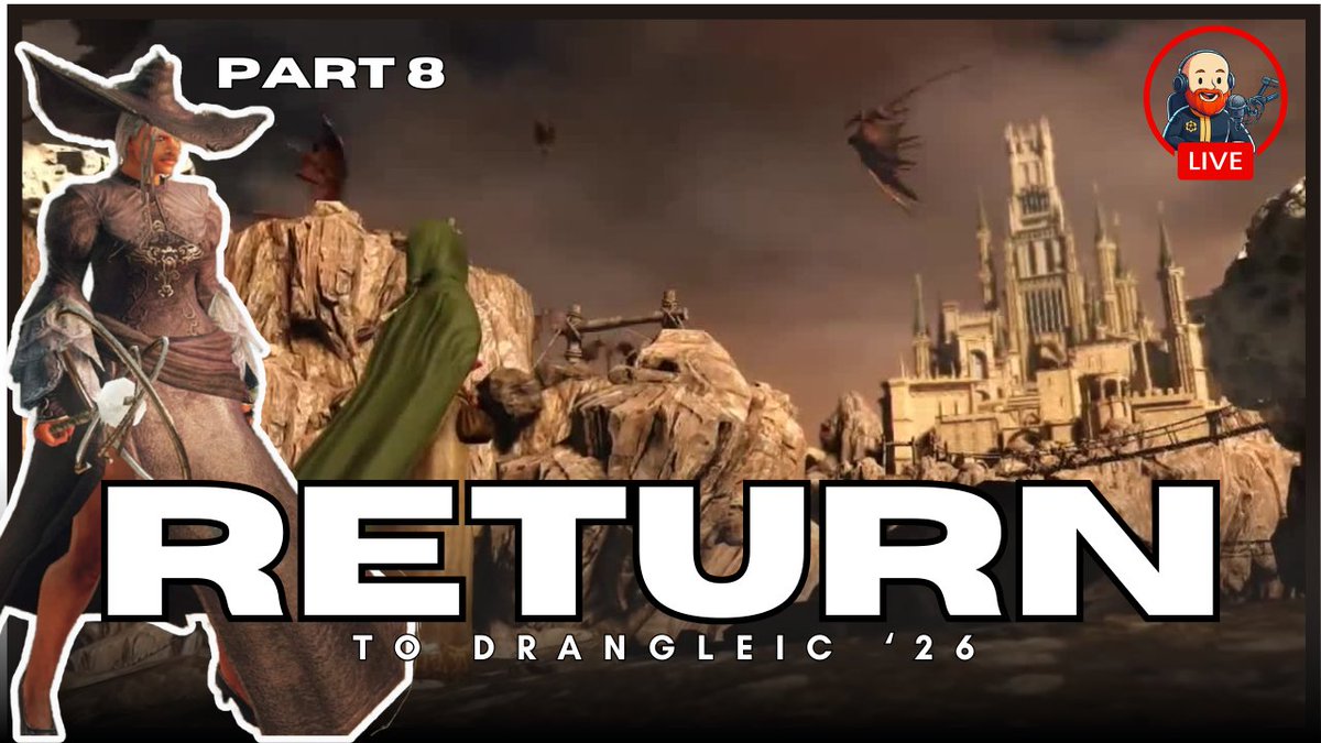 Today we are wrapping up a few things in the base game of Dark Souls II and preparing for our Delve into the DLC

Live on the purple app and the red app!
Come by, say hello, jolly cooperate or feel free to invade

#DarkSouls2 #returntodrangleic #reclusedgaming