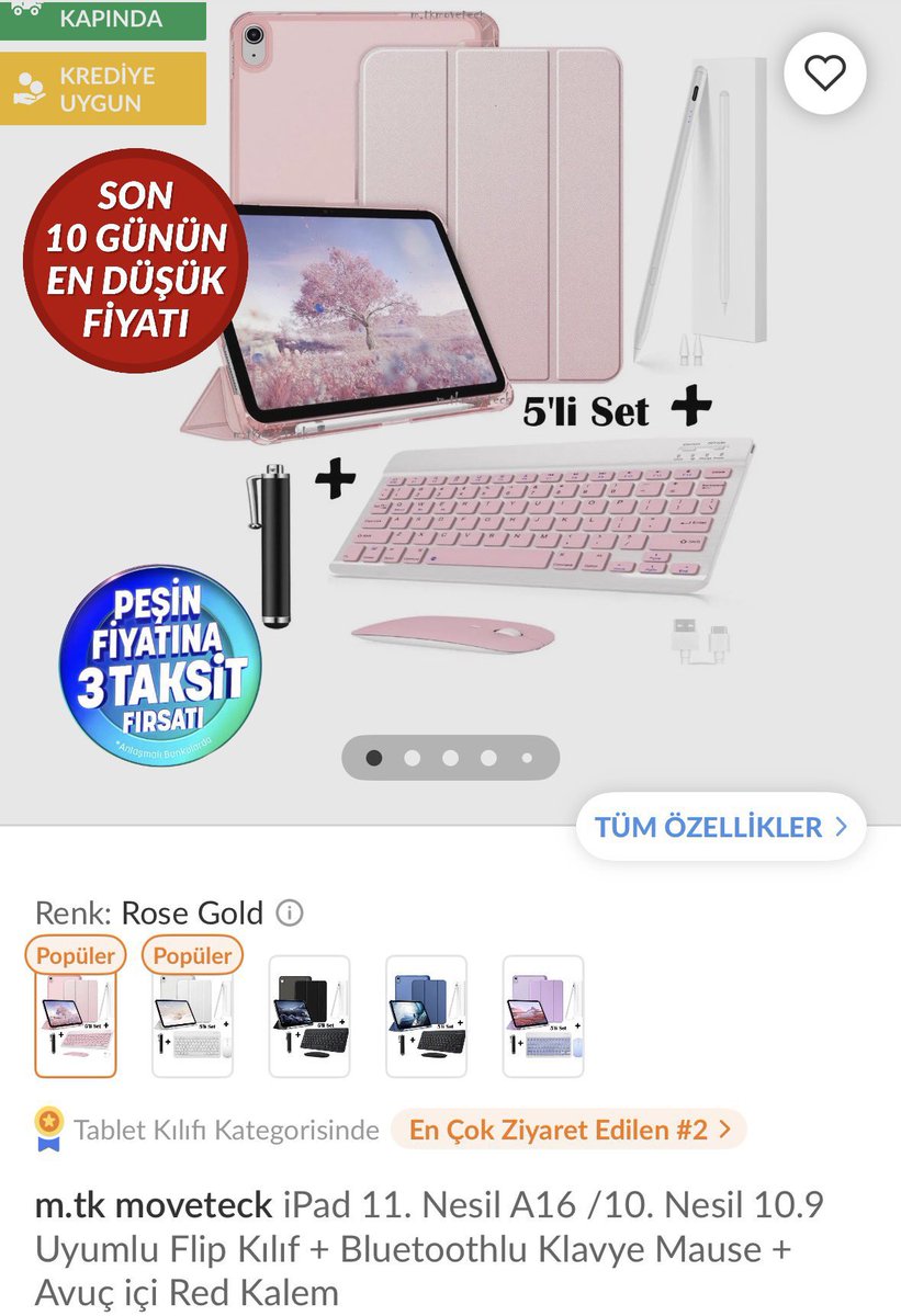 Bir kadın, internetten sipariş ettiği tablet kılıfı satıcısına tablet ...