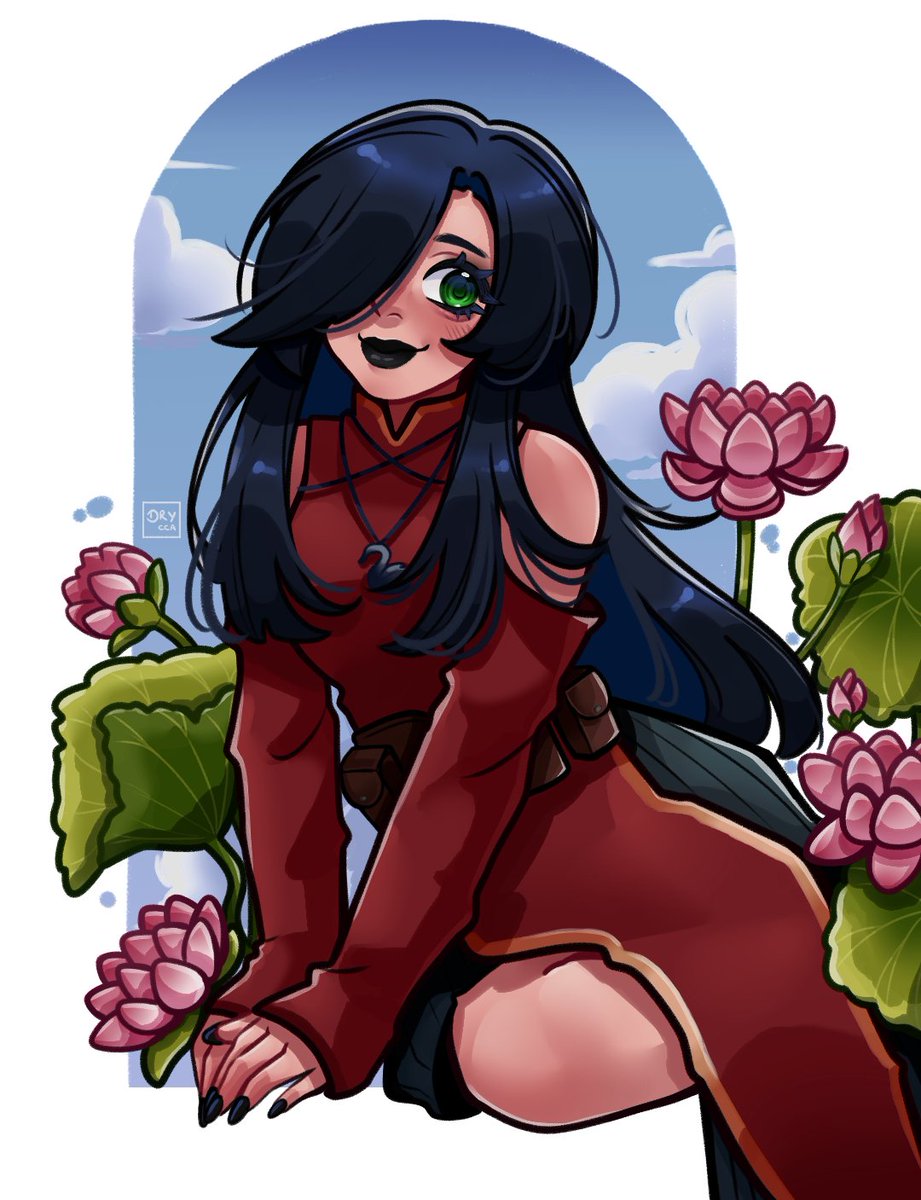 DryccaArt's tweet photo. Half body for @_trinsin_ ✨ https://t.co/tm9C7wc8Tg