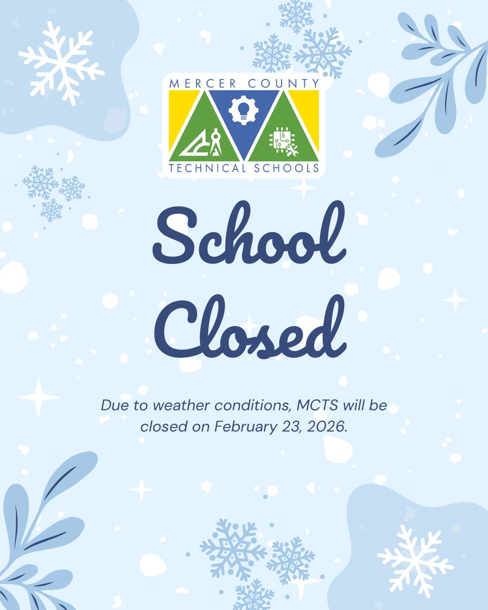 Mercer County Technical Schools tweet media