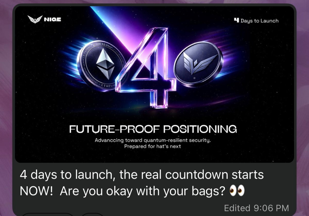 Nustar56's tweet photo. 4 solid days to go 

I would advise you bag as much coin as you can 

Feb26/26
@NigeOfficial https://t.co/x0lNa78ZP7