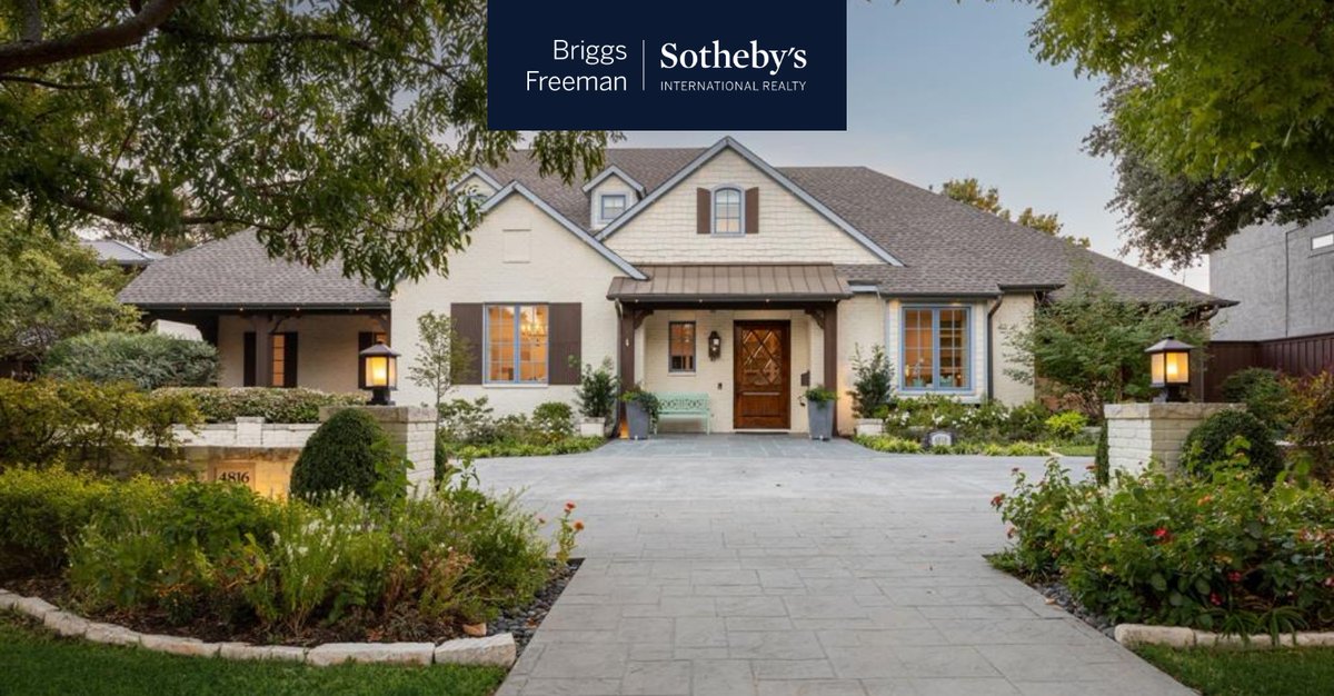 Presented at $2,849,000, 4816 Nashwood Lane, Dallas TX, is new to market. 

Reach out to me directly, for a private tour or more information!✨✨

#Dallas

Listed By: Clarke Landry

Krystal Jost
Global Real Estate A... briggsfreeman.com/listing/211821…