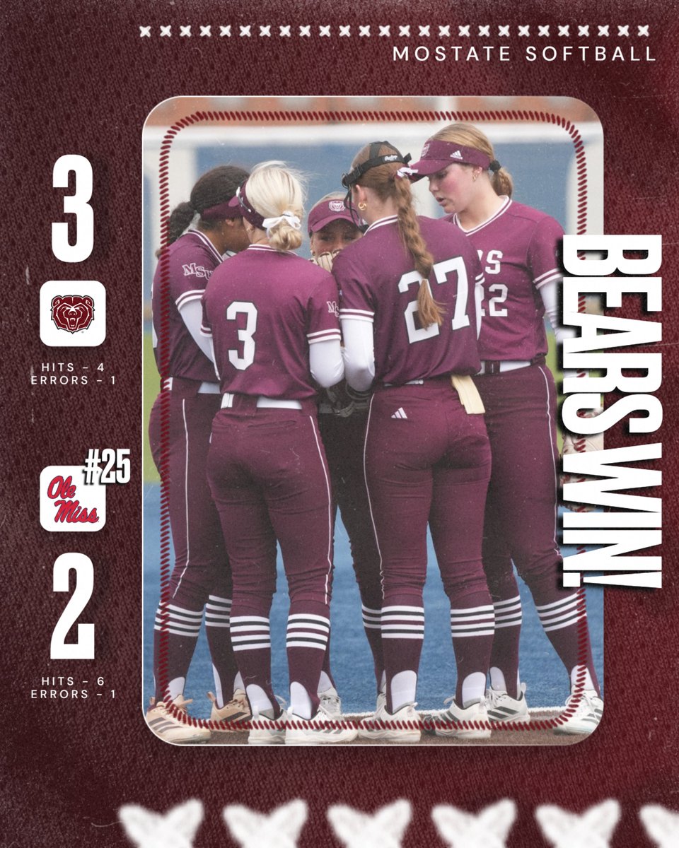 DOWN GO THE REBELS ‼️

MoState secures the 3-2 upset win over No. 25 Ole Miss to close out the Green and Gold Classic! 

#Team58 | #WeAreMoState