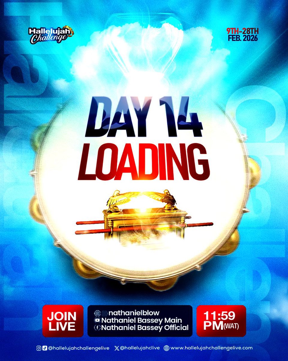 SHOUT MERCY ! Let’s enter the new week on a Holy Ghost high !