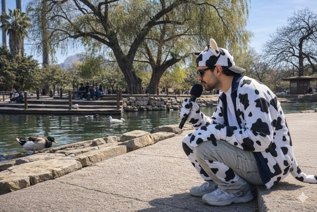 Un Therian vacuno en Parque Fundidora