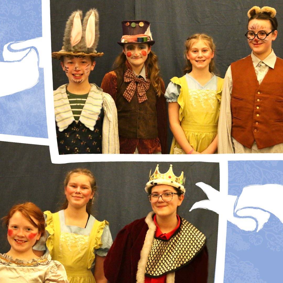 It’s Wonderland Dress Rehearsal Day 🌹 

The March Hare, the Mad hatter, and the Dormouse are giving Alice a tea-induced headache 🫖 

The Duchess, the King and the Queen of Hearts might take her head altogether! ♥️

Book your Wonderland tickets here 🎟️ minivertheatre.com/wonderland-tic…
