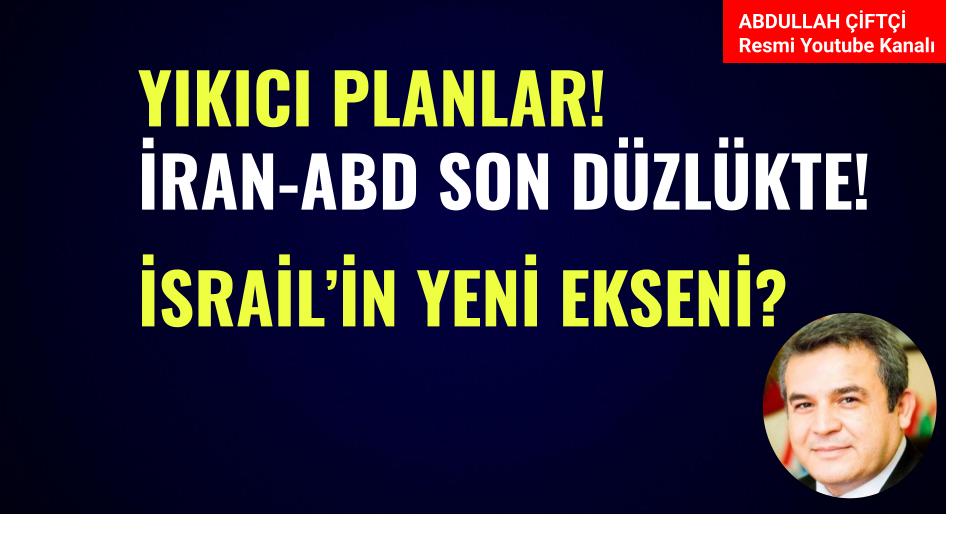 Arkadaşlar

Yıkıcı planlar hazır!
İran-ABD son düzlükte!
İsrail'in yeni eksenini duyurdu?

Detaylar Youtube kanalımda video sohbetinde
youtube.com/watch?v=WwWNTa…