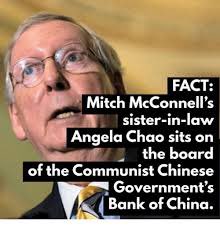 <a href="/RealJamesWoods/">James Woods</a> Maybe Elaine Chao is calling the shots now.