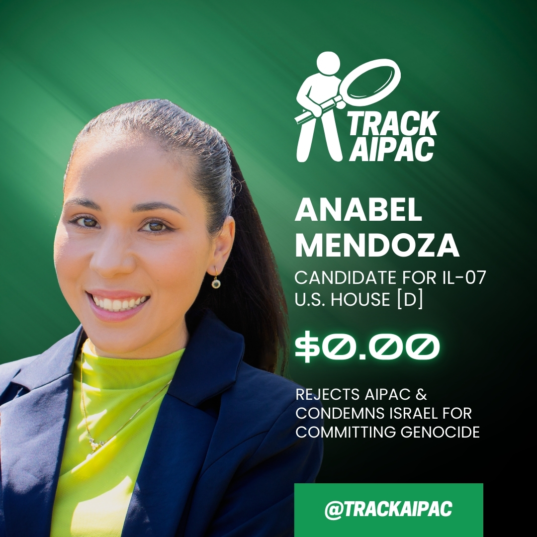 TrackAIPAC's tweet image. We are proud to stand with Anabel Mendoza! 

You can support her campaign by donating here:
secure.actblue.com/donate/anabel-…