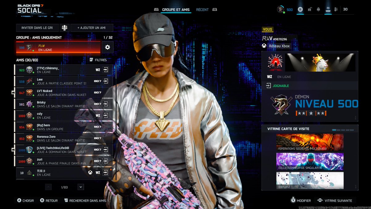 Kosooo_'s tweet image. 🐦‍🔥Level 500 + Stats 🐦‍🔥

Road to Lvl 1000 &amp;amp; 10K/KD 🤠

#CallofDuty #Bo7 #Grinding #EEonTop 
@Endurance_es