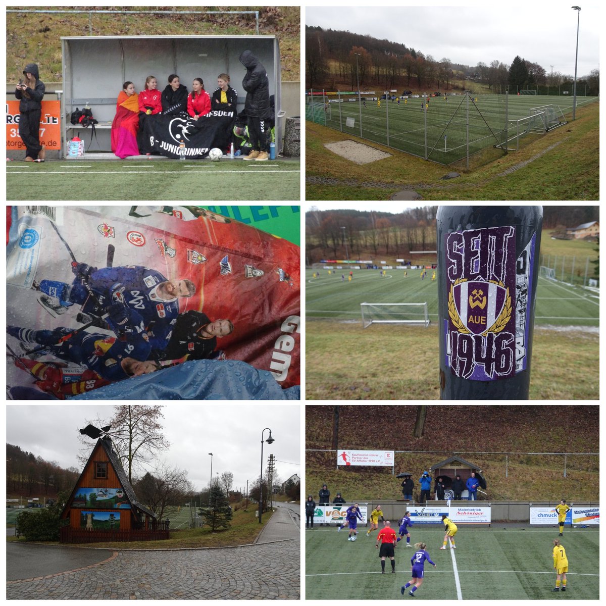 22.02.2026
FC Erzgebirge Aue U17 - 1. FFC Fortuna Dresden II U17 
Deutschland: Testspiel 
Stadion: Sportplatz Affalter, Affalter
Ergebnis: 3-1
Zuschauer: 47
jozinjestwtrasie.blogspot.com/2026/02/fc-erz…