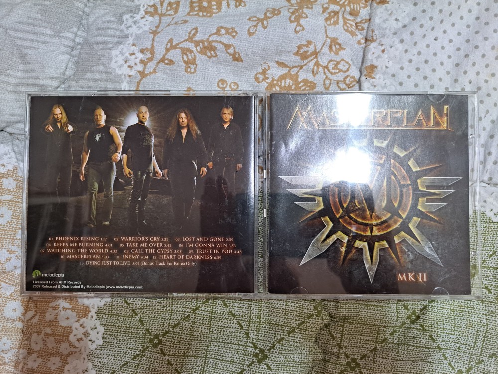 prometaller's tweet image. Released in February 23rd, 2007
#PowerMetal Masterplan🇩🇪 "MK II" 19 years ago, today🤘🔥