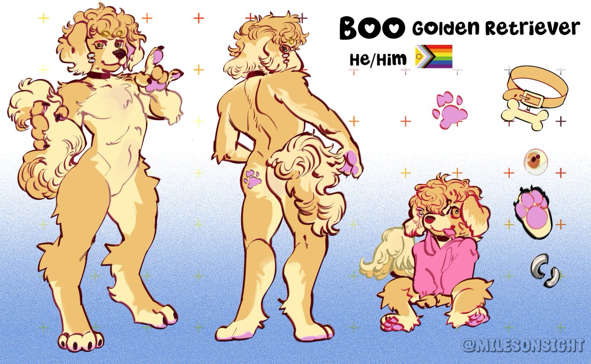 MilesOnSight's tweet photo. Ref sheet for dear Boo~
#furry https://t.co/YC7GpRBtnr