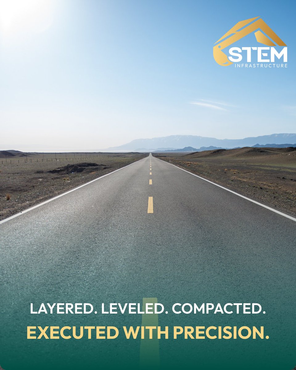 steminfra's tweet photo. Every smooth stretch you drive on started as controlled chaos on site. ๐๏ธ
Reach out to STEM Infrastructure for your road projects.๐ฃ๏ธ
#RoadConstruction #STEMInfra #ExecutionMatters #BuiltToLast https://t.co/ySOoeFdasj