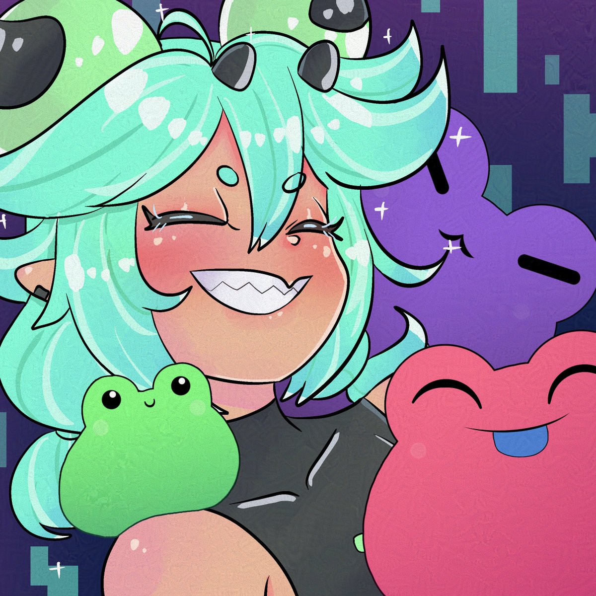 over the moon w all the support we got from fellow streamers,new friends n frugitos! TY for believing in us, taking the time to check us out

cant believe a shy frog like me was able to participate in such wonderful event w an amazing team.
Excited for many cool future projects💚