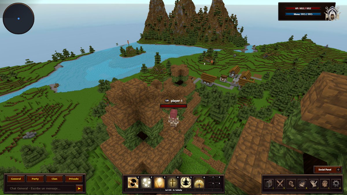 New horizons await in the lands of #Ethermun... 🌄⚔️
​Officially introducing the Valley of Echoes (Valle de los Ecos), a brand new open map we've just added. Get ready to explore vast territories, conquer dangerous new dungeons, and claim your loot! 💎🛡️
​The view is beautiful,