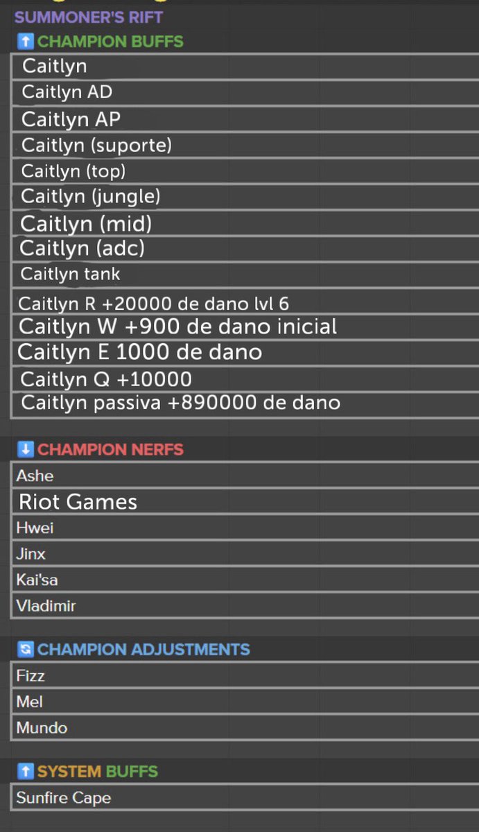 Riot soltou 🥳🥳🥳