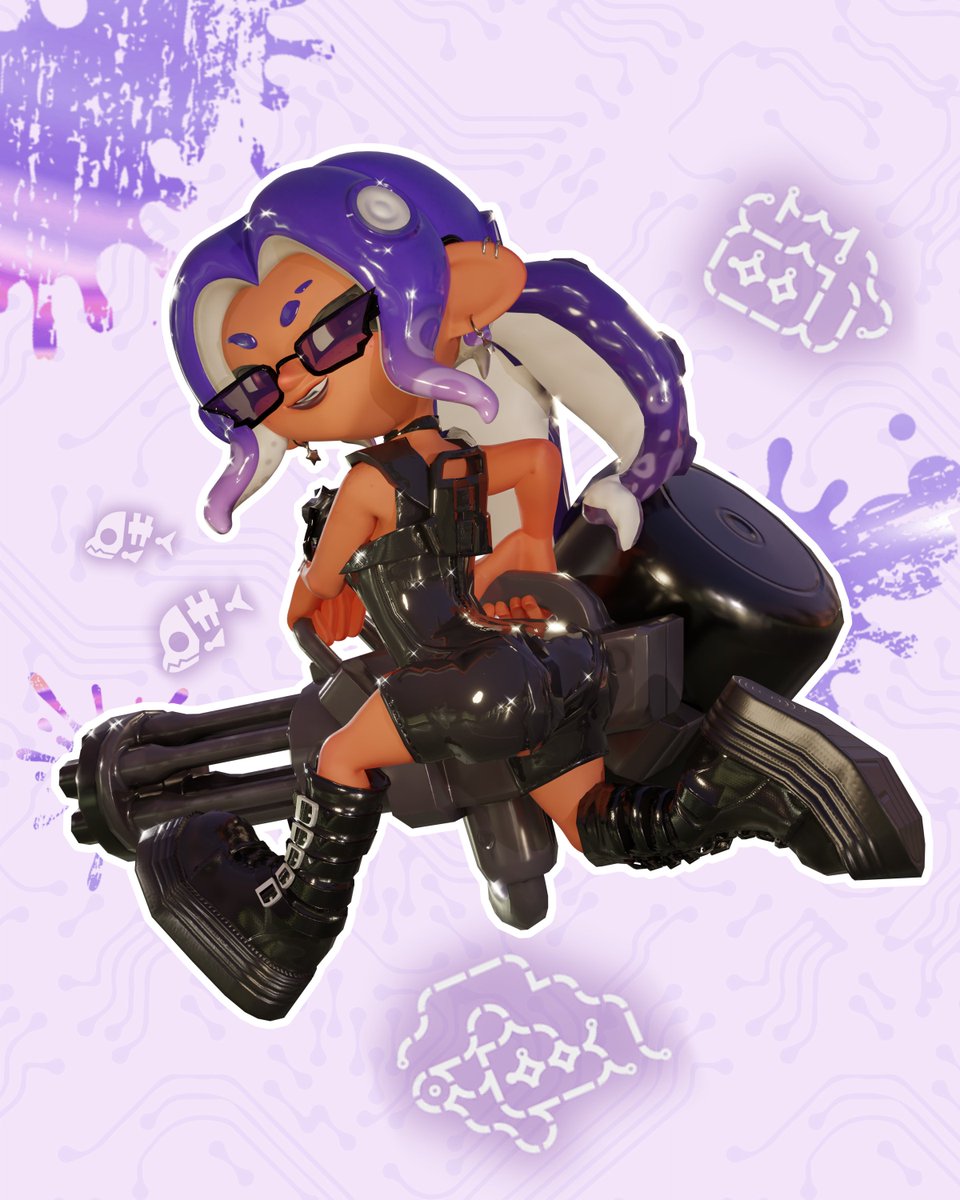 Bert, Stitt, Mulligyn3枚まとめて is she the side order or the main course? 🐙