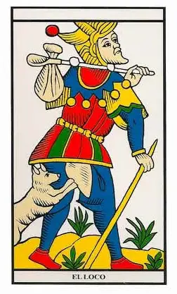 desiderata2020's tweet photo. @selma_ancira Es el Loco del Tarot https://t.co/1096uOGeLw