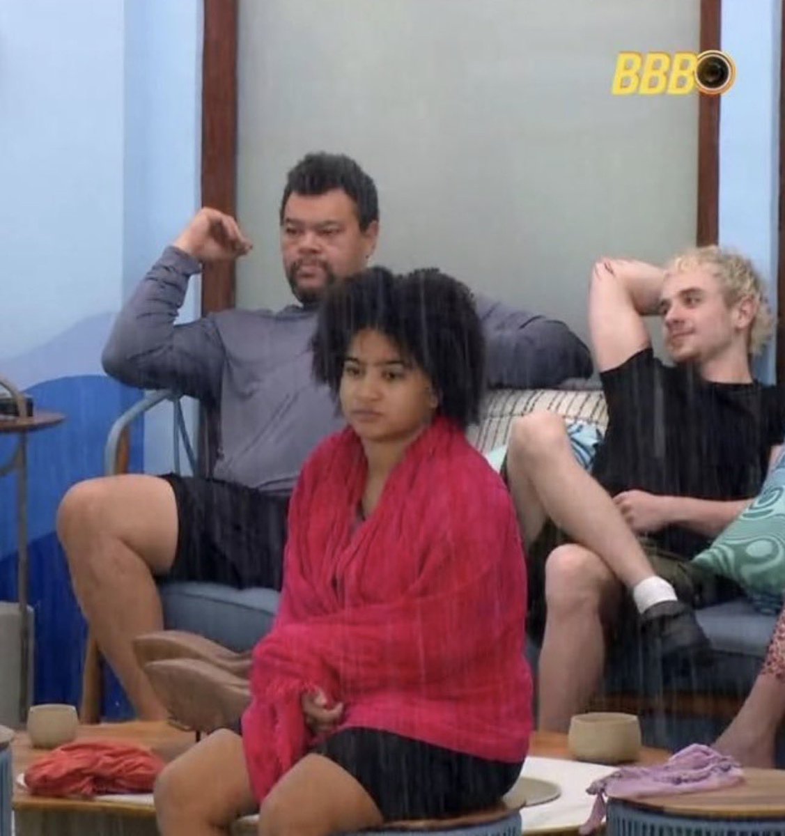 eu olhando pra piscina sem poder entrar 😂😂 #SuperNoBBB26 #BBB26