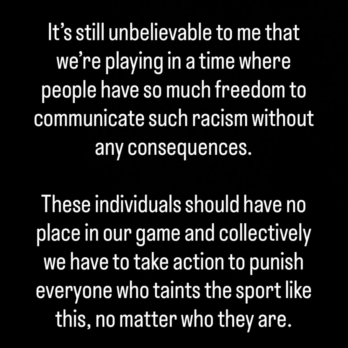This is slowly becoming a norm..yesterday was Wesley fofana, today our very own Tolu Arokodare has been racially abused..dont know how racism is still a topic in this present times..
We stand with you Tolu