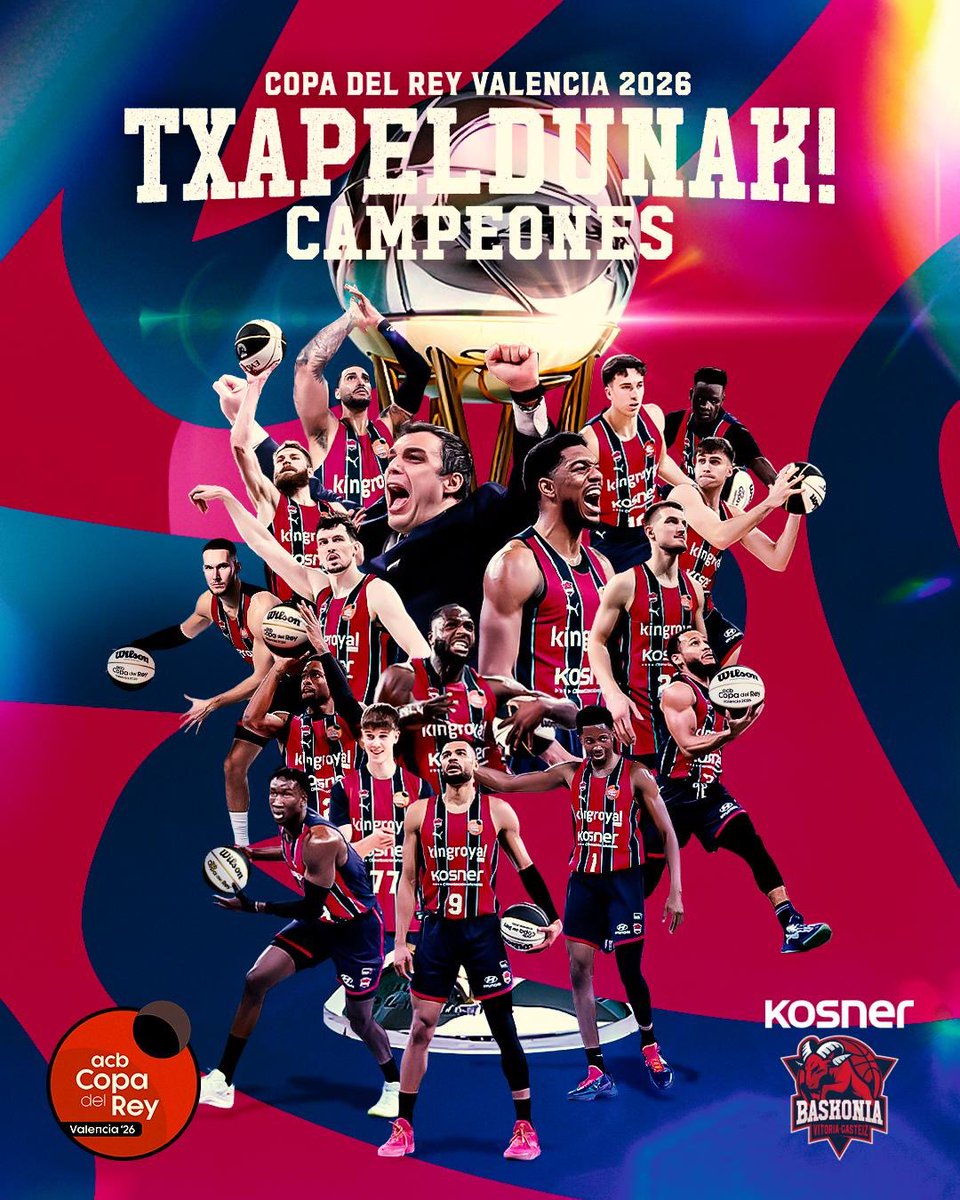 Erramun10's tweet photo. Baskonia Txapeldun 🏀♥️♥️🏀 https://t.co/dU59bpX7Es