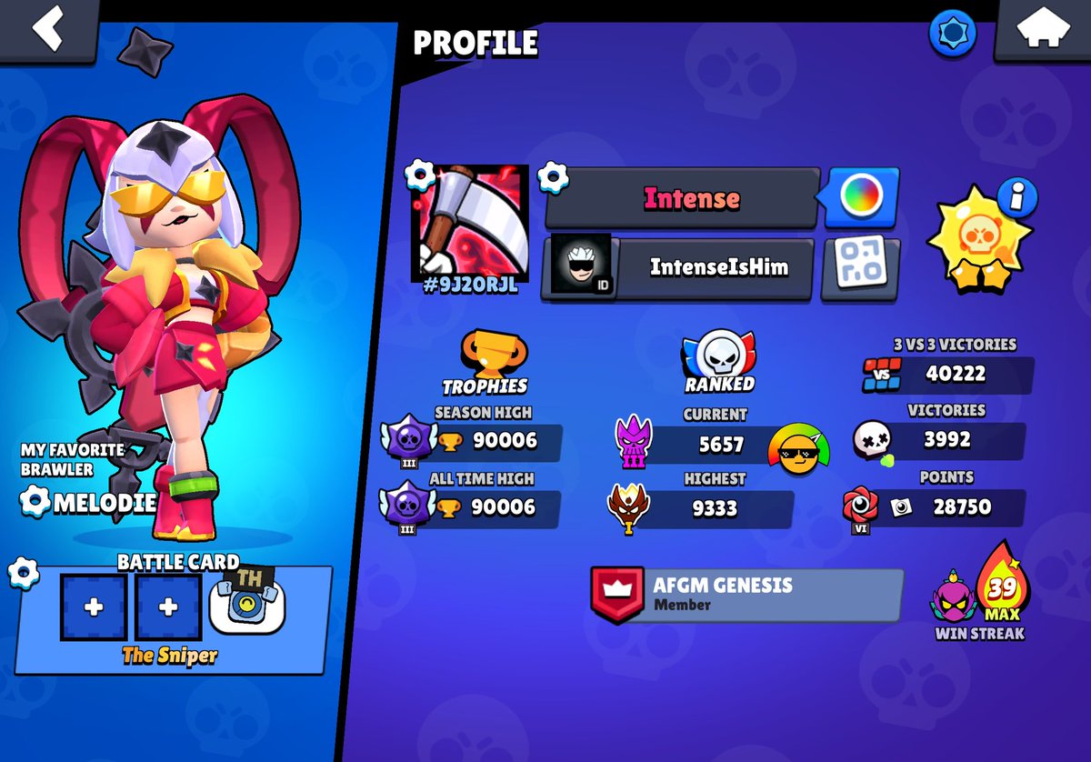 90.000🏆 &amp; 40.000 3v3, better late than never😭 #BrawlStars