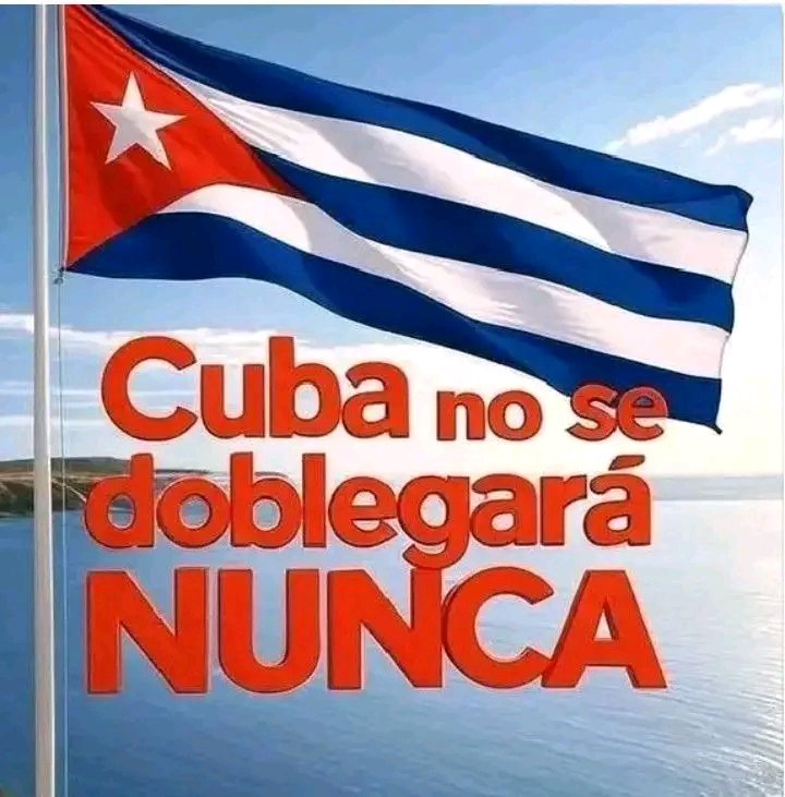 ¡No se deje manipular! La verdad está en nuestros medios oficiales, en la voz de la Revolución y en la dignidad de nuestro pueblo.  
#CubaEstáFirme
#SanctiSpíritusEnMarcha 🇨🇺