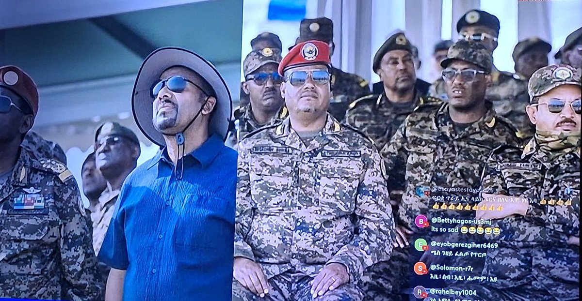 This is the first time I have heard of a landlocked country celebrating with its naval forces on a lake.
🤣🤣
#Ethiopia_landlocked_country