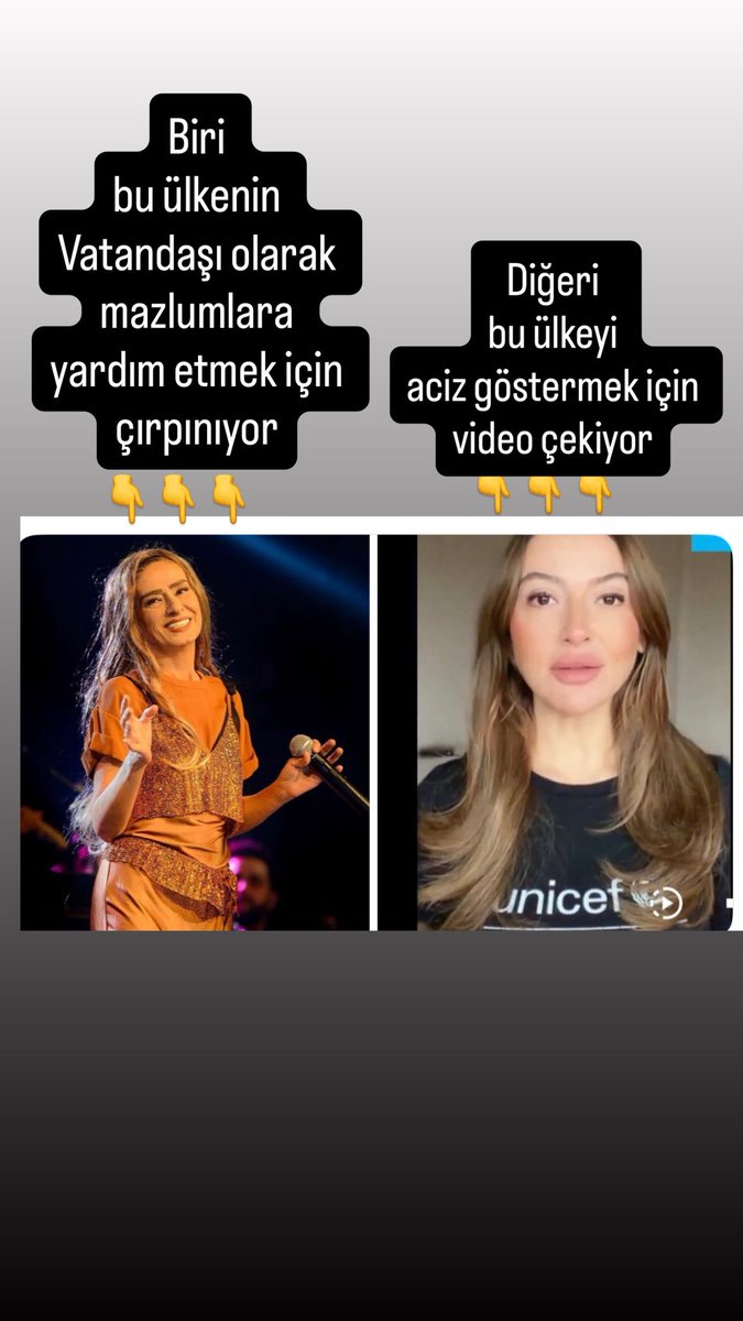 İki ünlü arasındaki dağlar kadar fark! 
İnsansın #yıldıztilbe