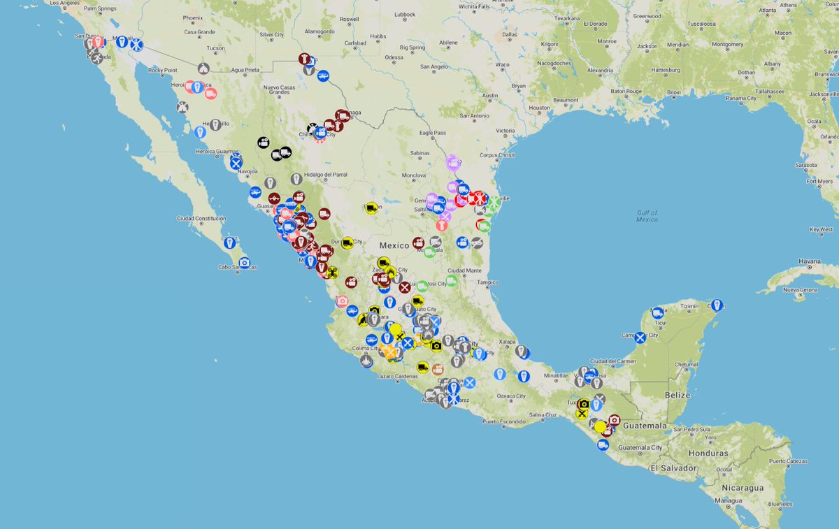 GeoConfirmed Cartel.

We are aware of the outbreak of Cartel related violence in Mexico.

As always we will add the GeoLocations to the Cartel map.

We already mapped over 550 Cartel related incidents since June 1st, 2024.

--> geoconfirmed.org/cartel