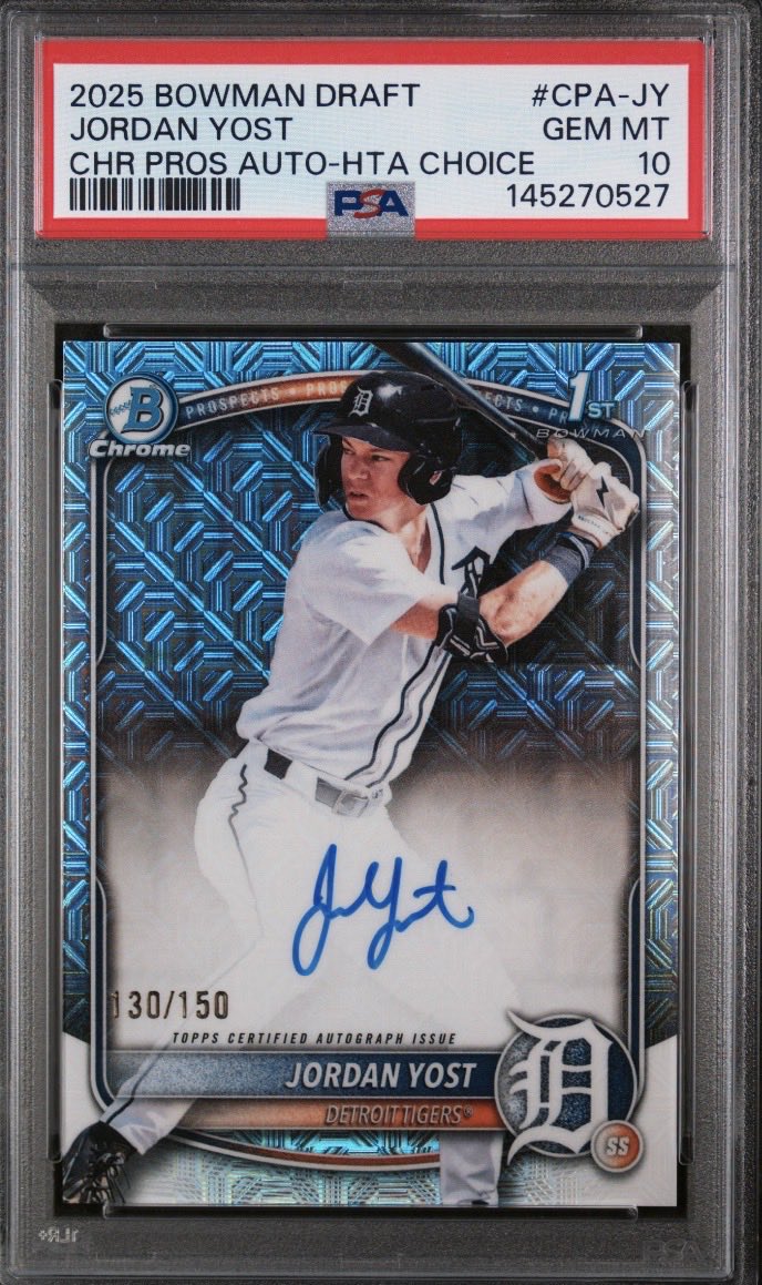djacks6865's tweet photo. @Elliott0924 @davisdugout @premiercards_2 $250 shipped /150 https://t.co/d9SkZ9YhXZ
