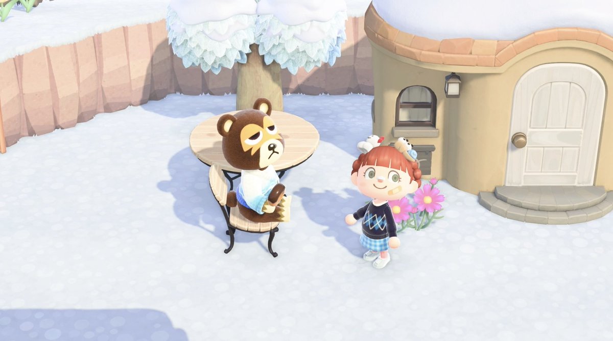 isaac en visite sur aretia 🥹 dommage qu’on ne puisse pas inviter les touristes sur notre île !
