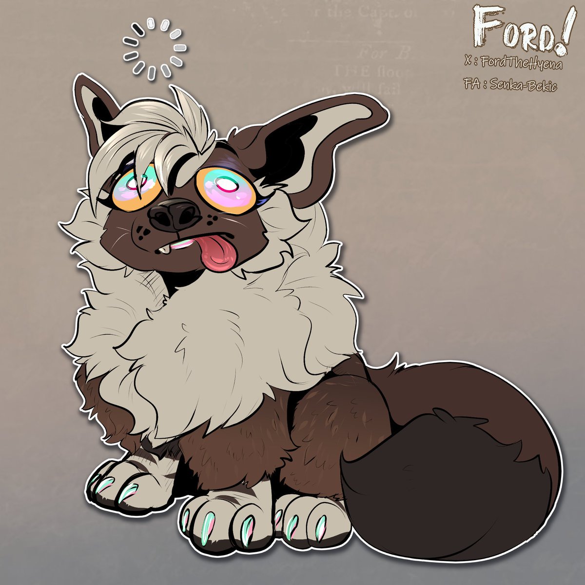 I realized I haven't drawn Anessa in so so long so I drew her without any brain activity 
Also made this into a telegram sticker too
Might offer stickers like these for like 20 buckerunis if anyone's interested