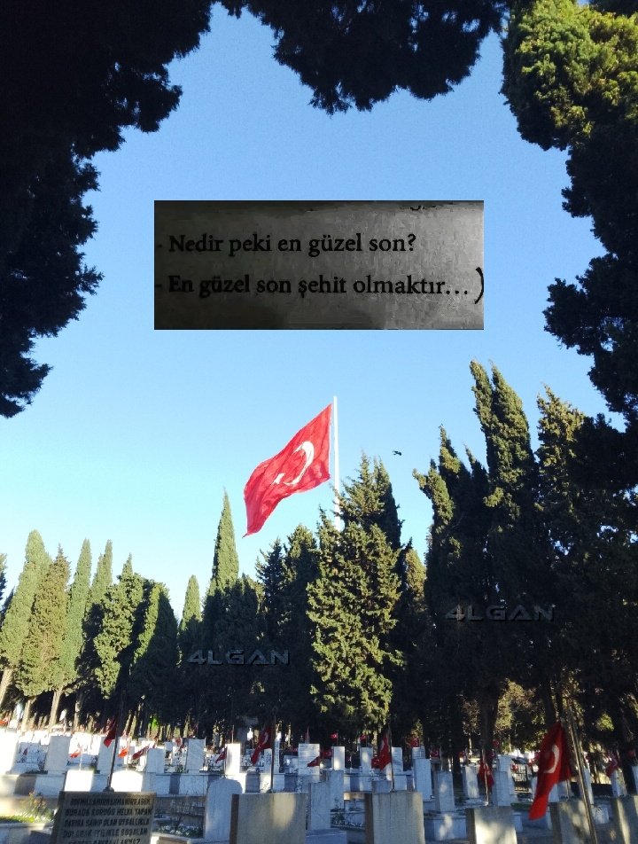 4lganx's tweet photo. - Nedir peki en güzel son?
- En güzel son şehit olmaktır... https://t.co/0cbgx33zEC