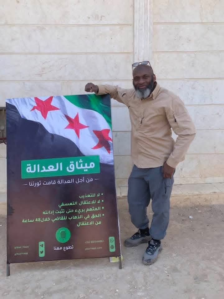 السلام عليكم ورحمة الله وبركاته 

I am your sister Umm Bilal Muhajera, wife of American journalist Bilal Abdul karim who is  being held in Ahmad Sharaa's prison for over 2 months now.

Firstly I would like to send my congratulations to my brothers and sisters, a Ramadan Mubarak.