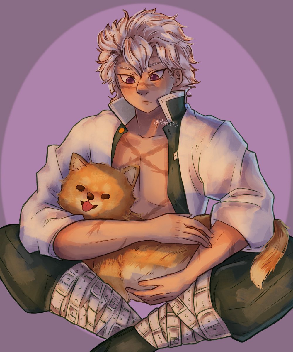 debchiilikestea's tweet photo. man's best friend 🐶 #shinazugawasanemi #kny #knytwt https://t.co/a3ACnBhRQv