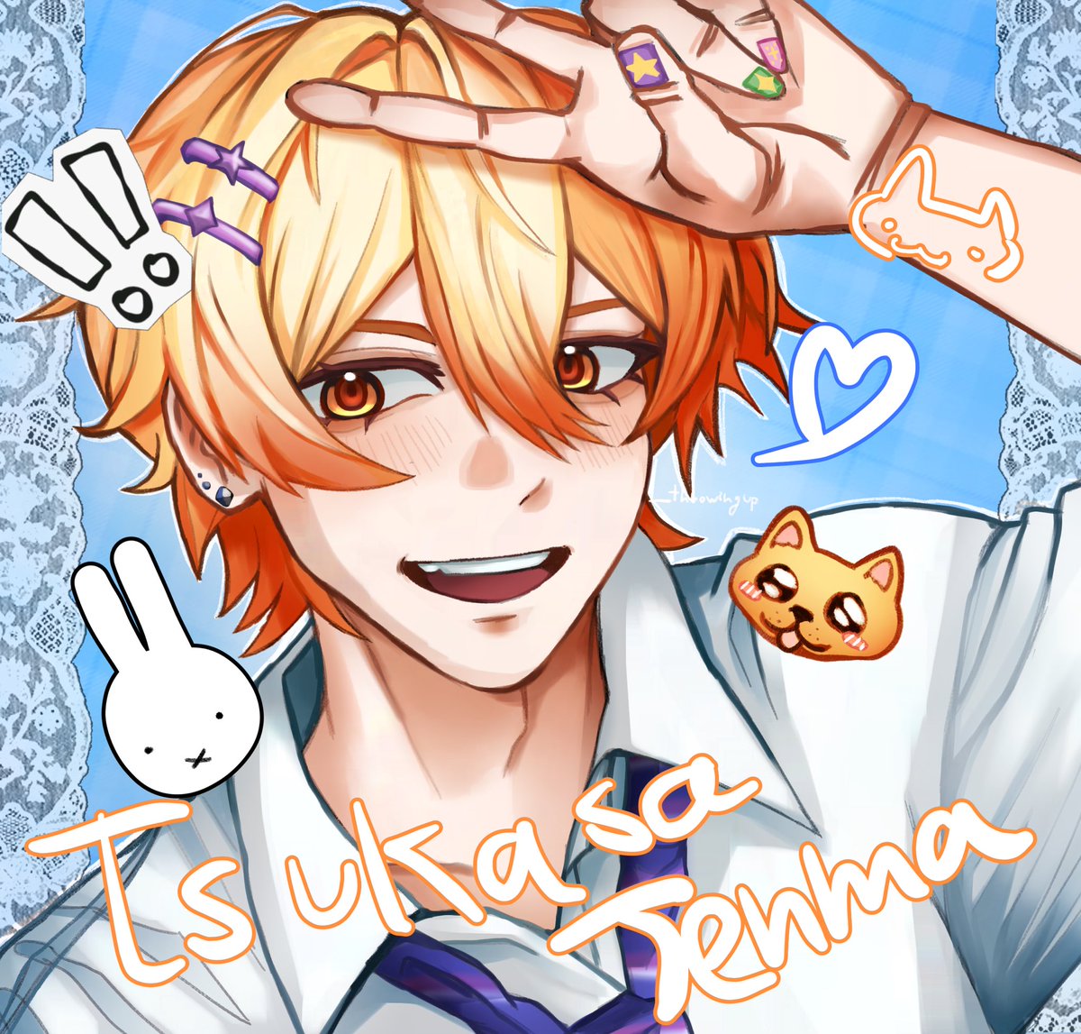 _throwingup's tweet photo. ⏔⏔⏔ ꒰ ᧔ෆ᧓ ꒱ ⏔⏔⏔

Looking for art and pjsk moots!! 
𐔌՞ ܸ.ˬ.ܸ՞𐦯  Tsukasa Fanart below 💓

#art #moothunt #promotwt #pjsktwt #arttwt #artmoots #ensekai #yaoitwt #cutetwt https://t.co/WU3OILeRPe