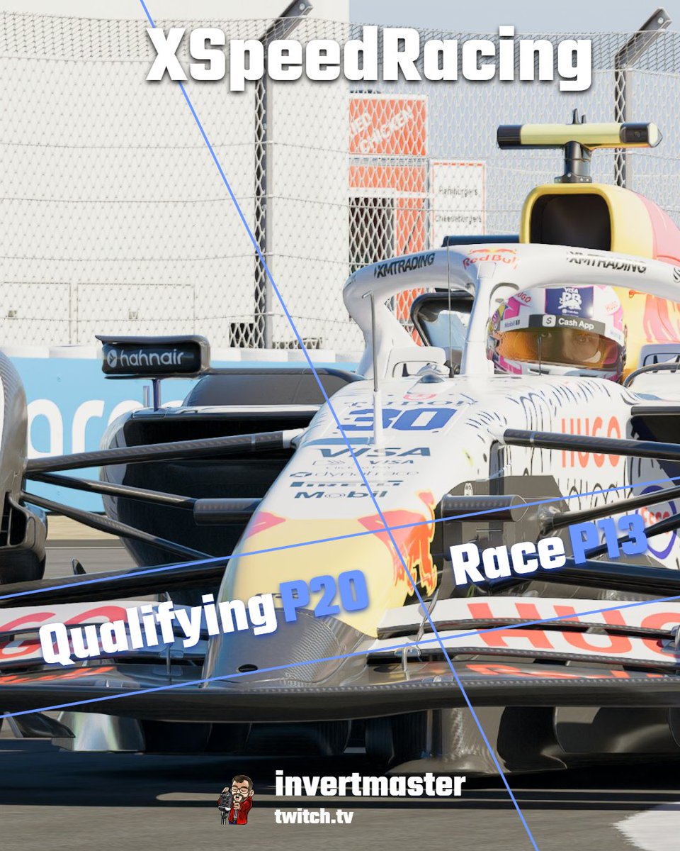 Silverstone hat heute keine Punkte für <a href="/invertmaster/">invertmaster</a> übrig gehabt. Der British GP war's – vielleicht beim nächsten Mal mehr Glück! 

#XSR #BritishGP 🇬🇧 #F1 #F125