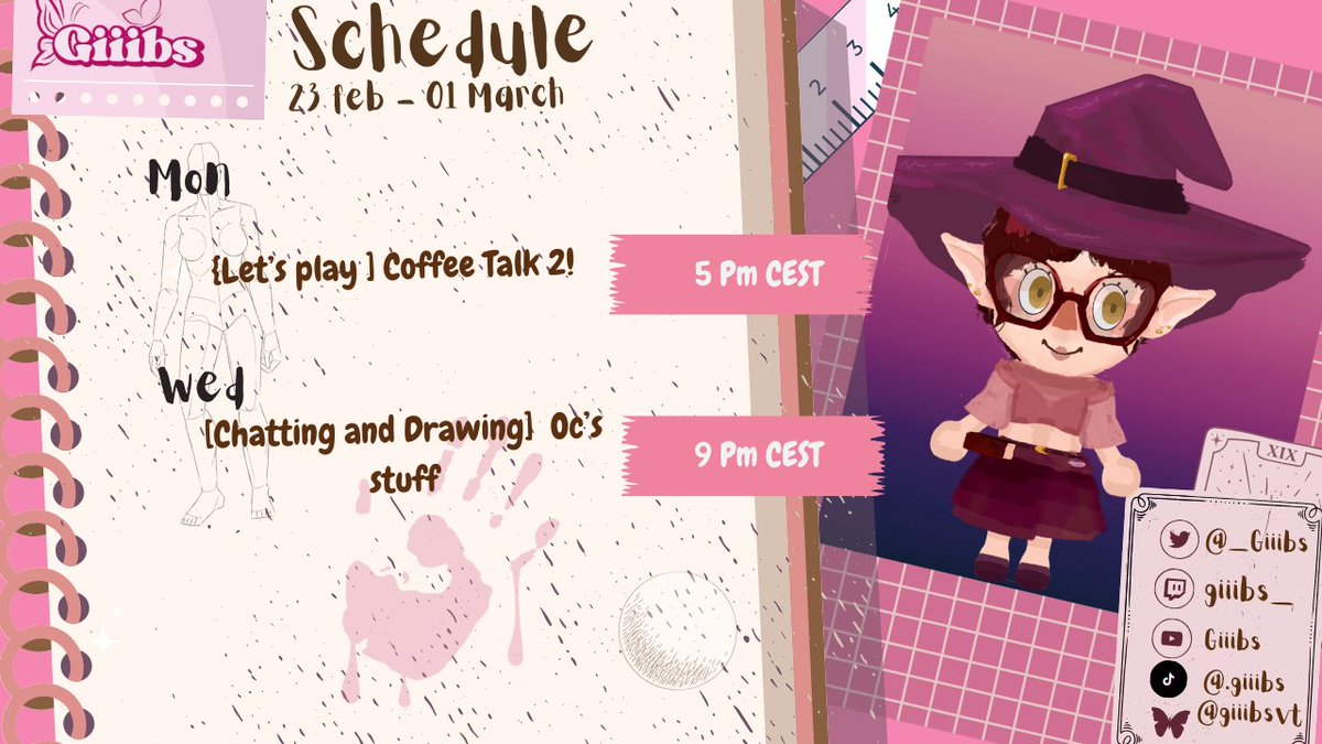 💫🌷Giiibs | Witch Vtuber | Art Journey tweet media
