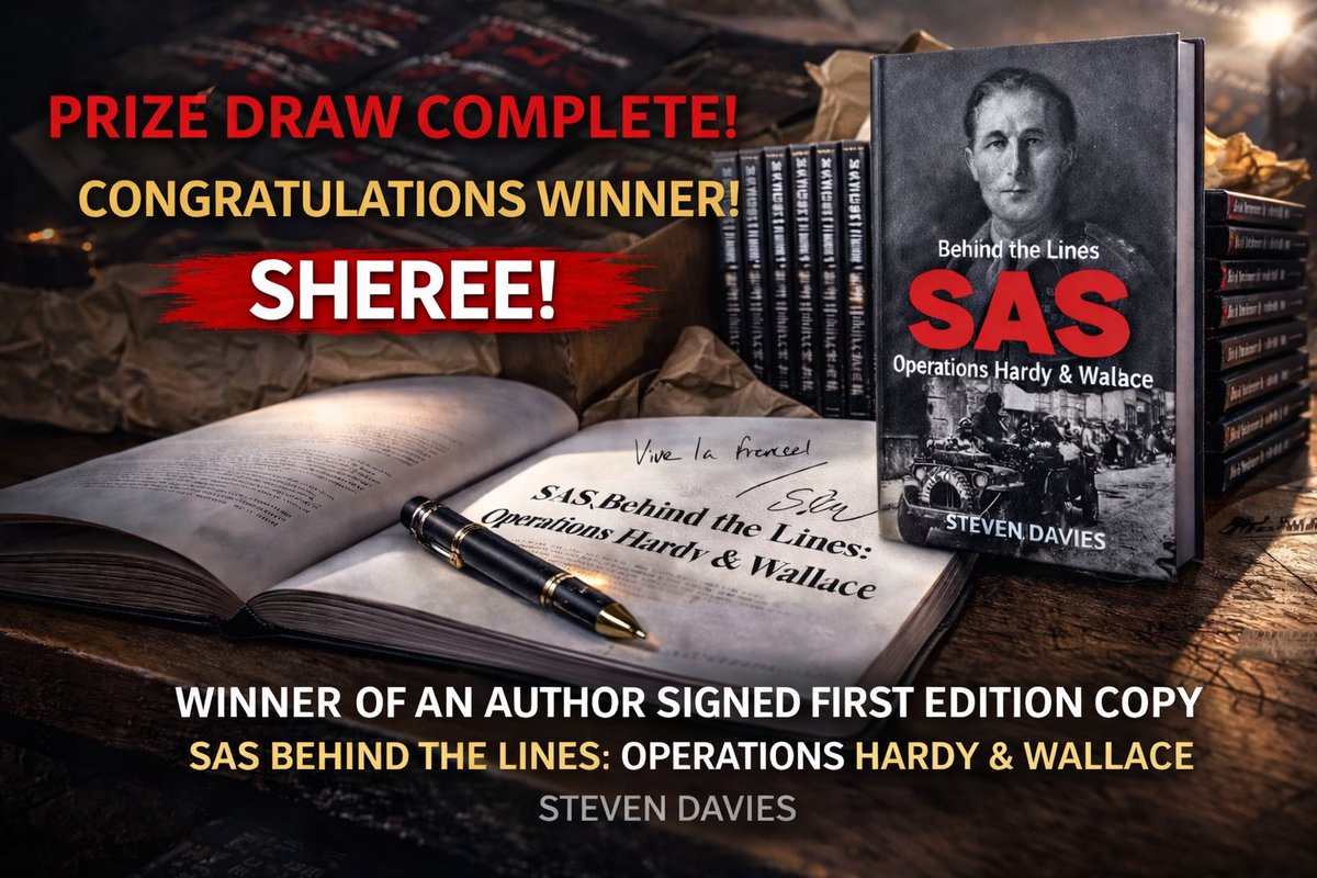 LivingHistoryUK's tweet photo. Congratulations to Sheree who is our winner! 🏆 https://t.co/NQr2c3hWxb