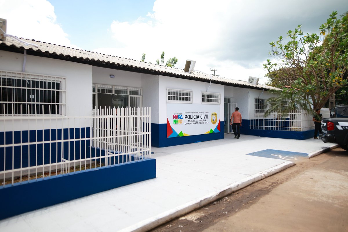 GovernoMA's tweet image. 👮‍♀️ Mais proteção para crianças e adolescentes! O #GovMA inaugurou a Delegacia de Proteção à Criança e ao Adolescente em Imperatriz, na Lagoinha, reforçando a rede de atendimento especializado e o enfrentamento à violência.

#GovernoMA #SegurançaPública