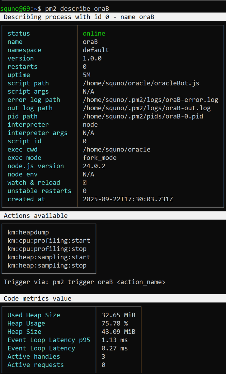 5 months uptime 0 restarts
Protocol is live 
Record intact

No promises
No noise
No intervention

Execution defines reality
Continuity builds authority
Logs don’t lie

GENESIScoin
System Verified
#ProofBeforePromise #OnChain #SmartContracts #Infrastructure #Execution #GENESIScoin