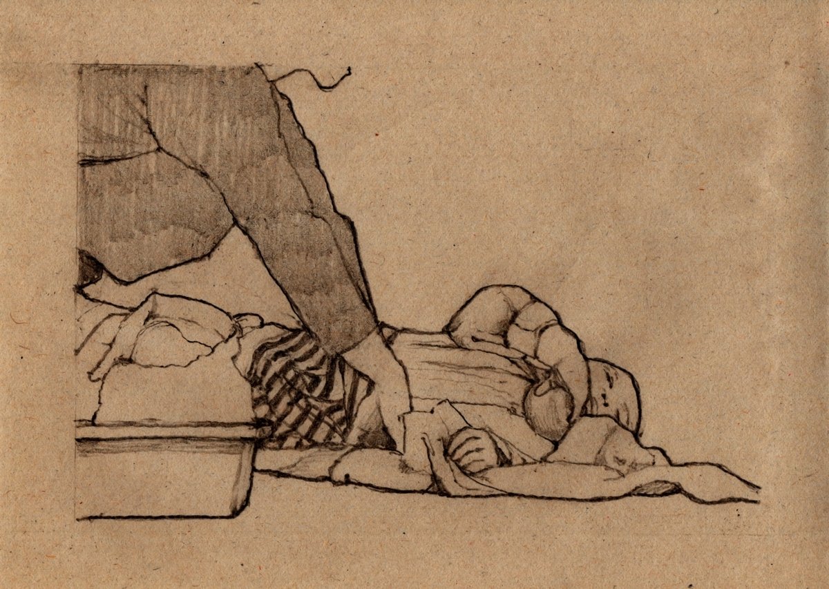 #子供編ポーズカタログ模写
服を着せる１８。