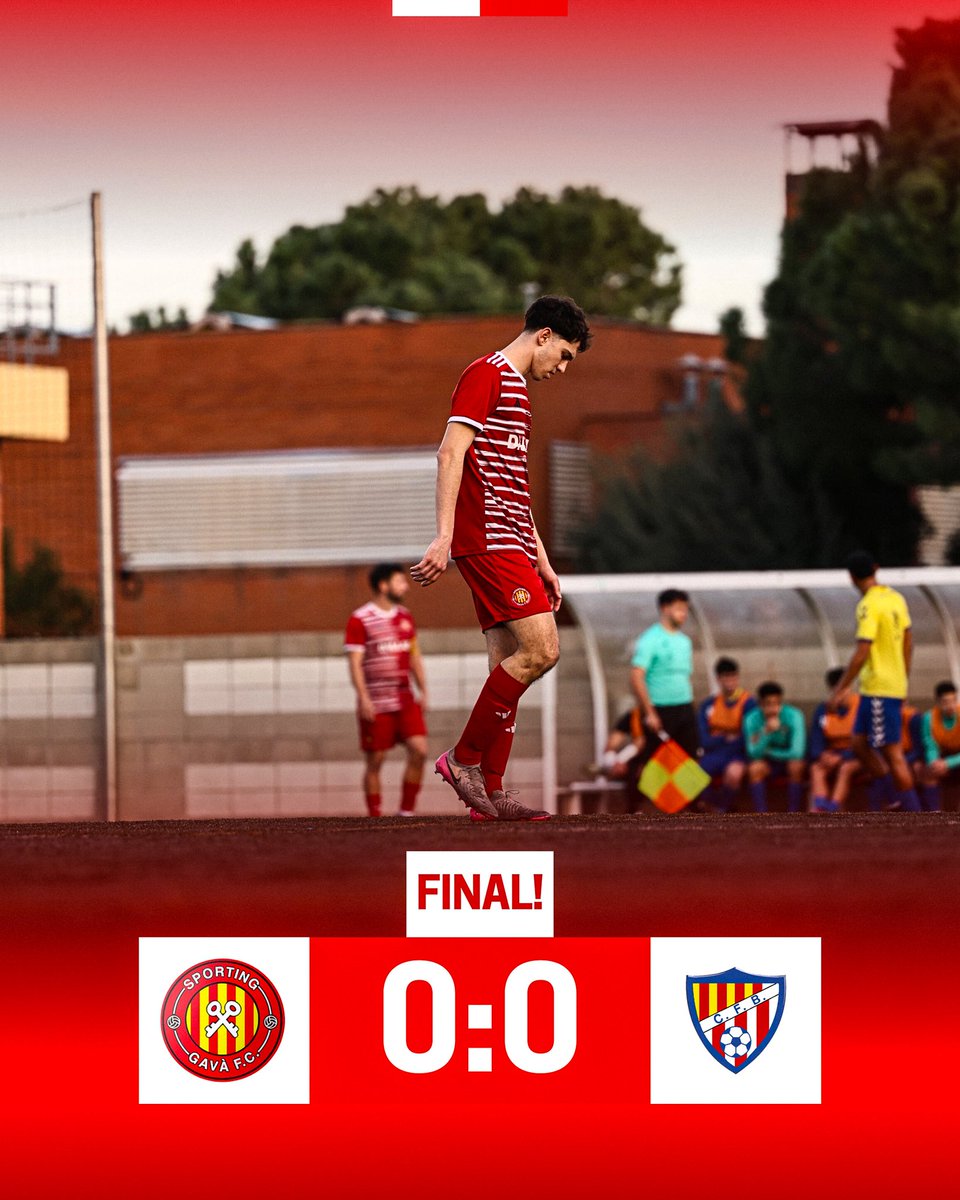 🔴⚪ FINAL DEL PARTIT

Sporting Gavà 0–0 Barceloneta C.F. A

Partit molt competit i treballat fins a l’últim minut. L’equip ha mostrat solidesa defensiva, compromís i intensitat davant un rival exigent.

Gràcies a l’afició pel suport constant a Can Tintorer.

Seguim, junts.