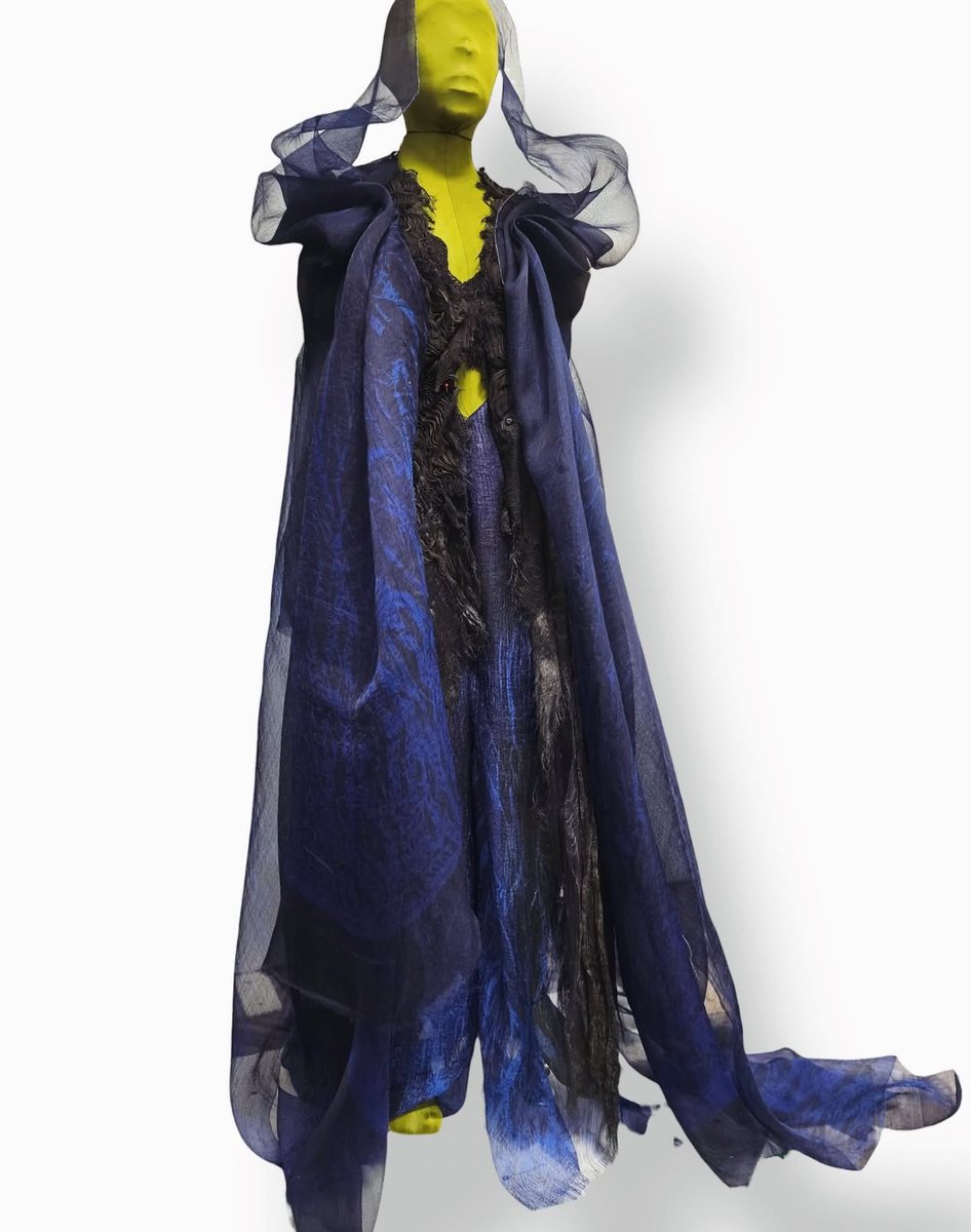elphaba blue dress Elphaba Training Short Sleeve Dress, Wicked Character Inspired Costume –  EasyCosplayCostumes main image 1