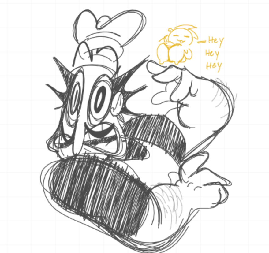 SafeHomeSticks's tweet photo. peppino. (old doodles)

#pizzatower #pizzatowerfanart #doodles https://t.co/5OFRloVMsO