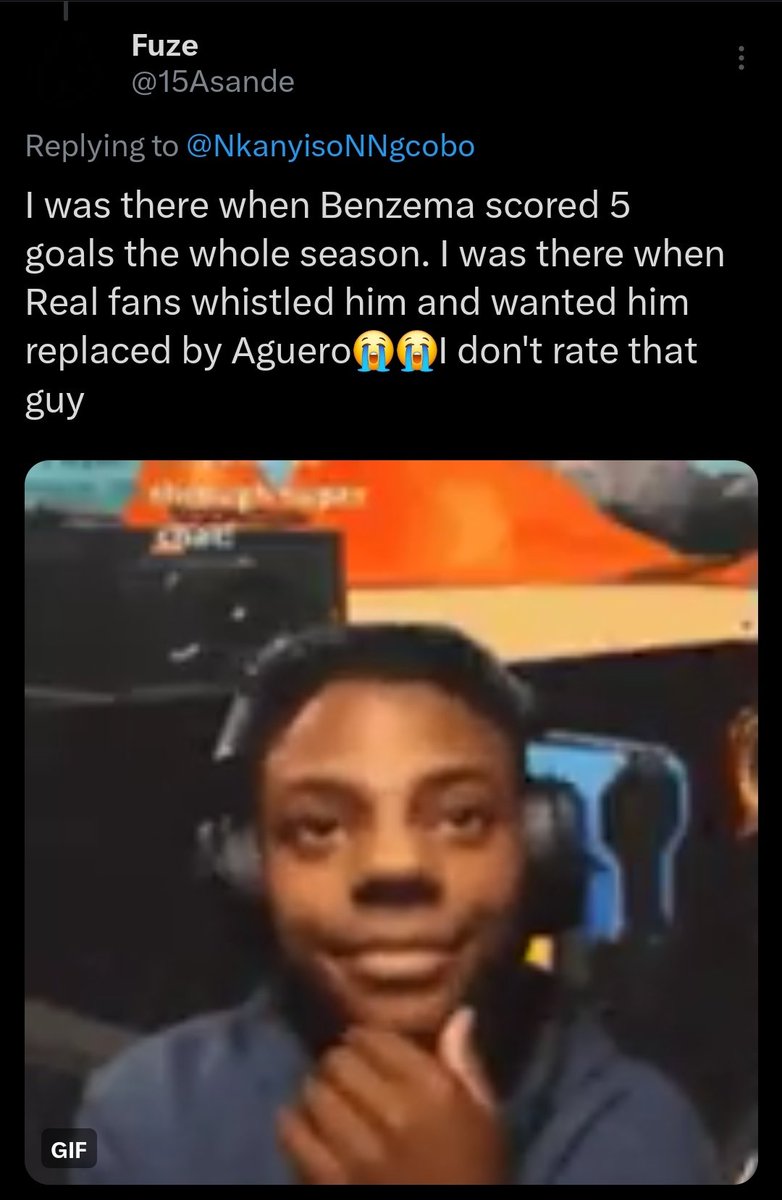 Benzema is only that high because I don't want to argue, but he's not on my real top 5.