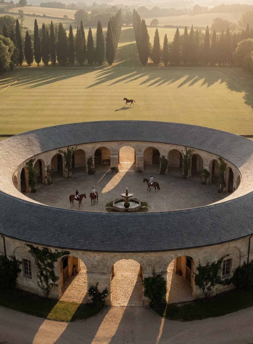 EvaLovesDesign's tweet photo. Equestrian architecture https://t.co/BMn6mgFvl1